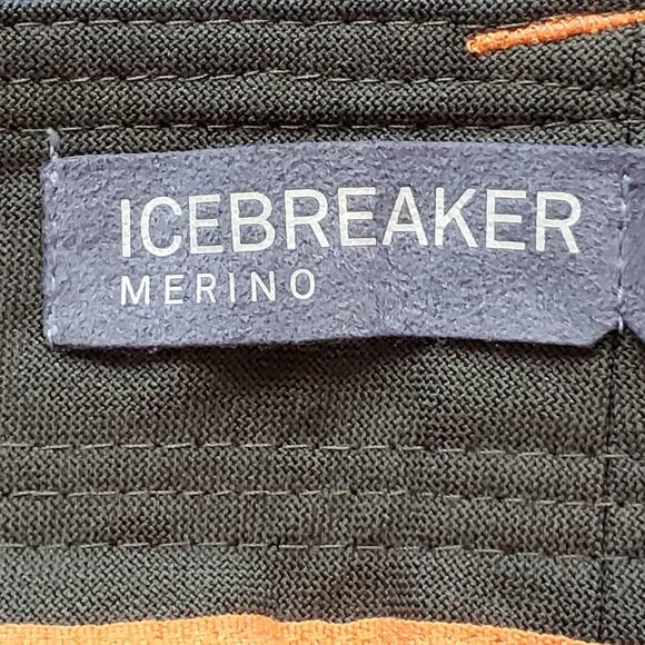 Icebreaker Merino Pants Womens Size 28 Green Wool Blend Cargo Roll-Up Gorpcore - Picture 9 of 11